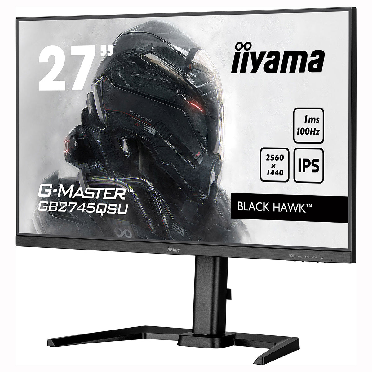 Nota iiyama 27" LED - G-Master GB2745QSU-B2 Black Hawk