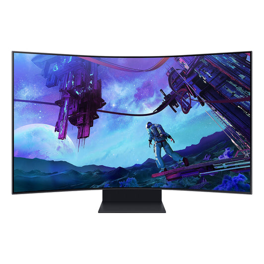 Samsung 55" Quantum Mini LED - Odyssey Ark Gen 2 S55CG970NU Monitor PC 4K - 3840 x 2160 pixel - 1 ms (da grigio a grigio) - F