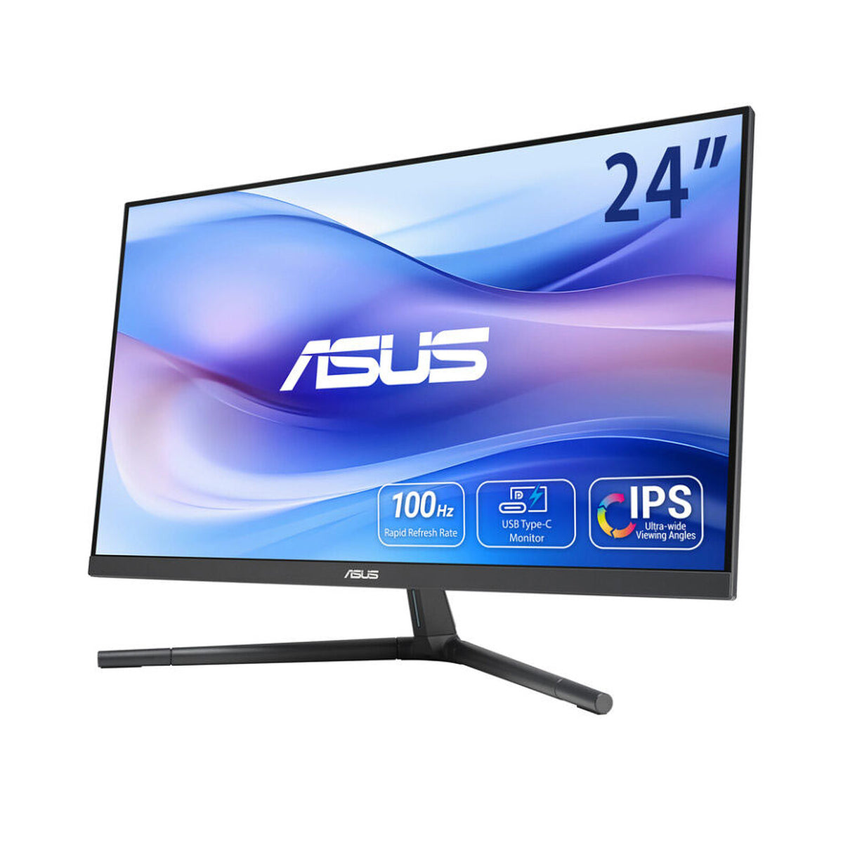 ASUS 23,8" LED - VU249CFE-B Monitor PC Full HD 1080p - 1920 x 1080 pixel - 1 ms (MRPT) - 16:9 - Pannello IPS - 100 Hz - Adapt