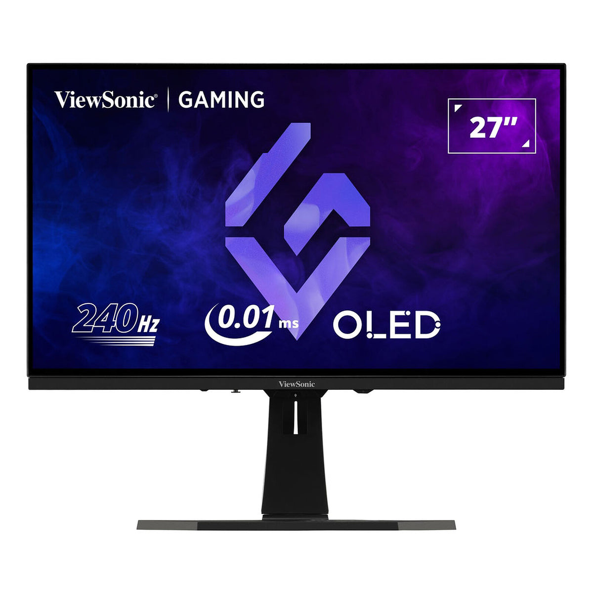 ViewSonic 27" OLED - XG272-2K-OLED Monitor PC 2.5K - 2560 x 1440 pixel - 0,02 ms (da grigio a grigio) - 16/9 - Pannello OLED 