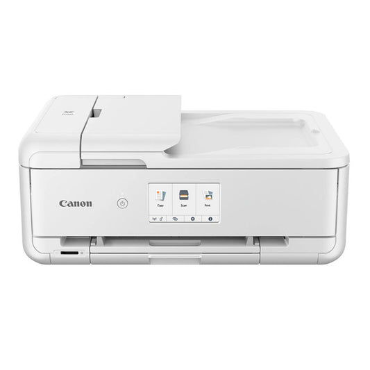 Canon PIXMA TS9551Ca Bianco  Stampante multifunzione A3 a colori a getto d'inchiostro 3 in 1 con touchscreen (USB / Cloud / W