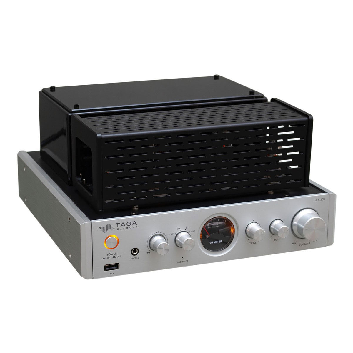 Taga Harmony HTA-25B Silver Amplificatore valvolare 2 x 25W - Bluetooth