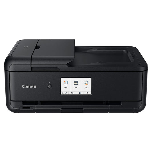 Canon PIXMA TS9550a Nero Stampante multifunzione a colori a getto d'inchiostro 3-in-1 con touchscreen (USB / Cloud / Wi-Fi / 