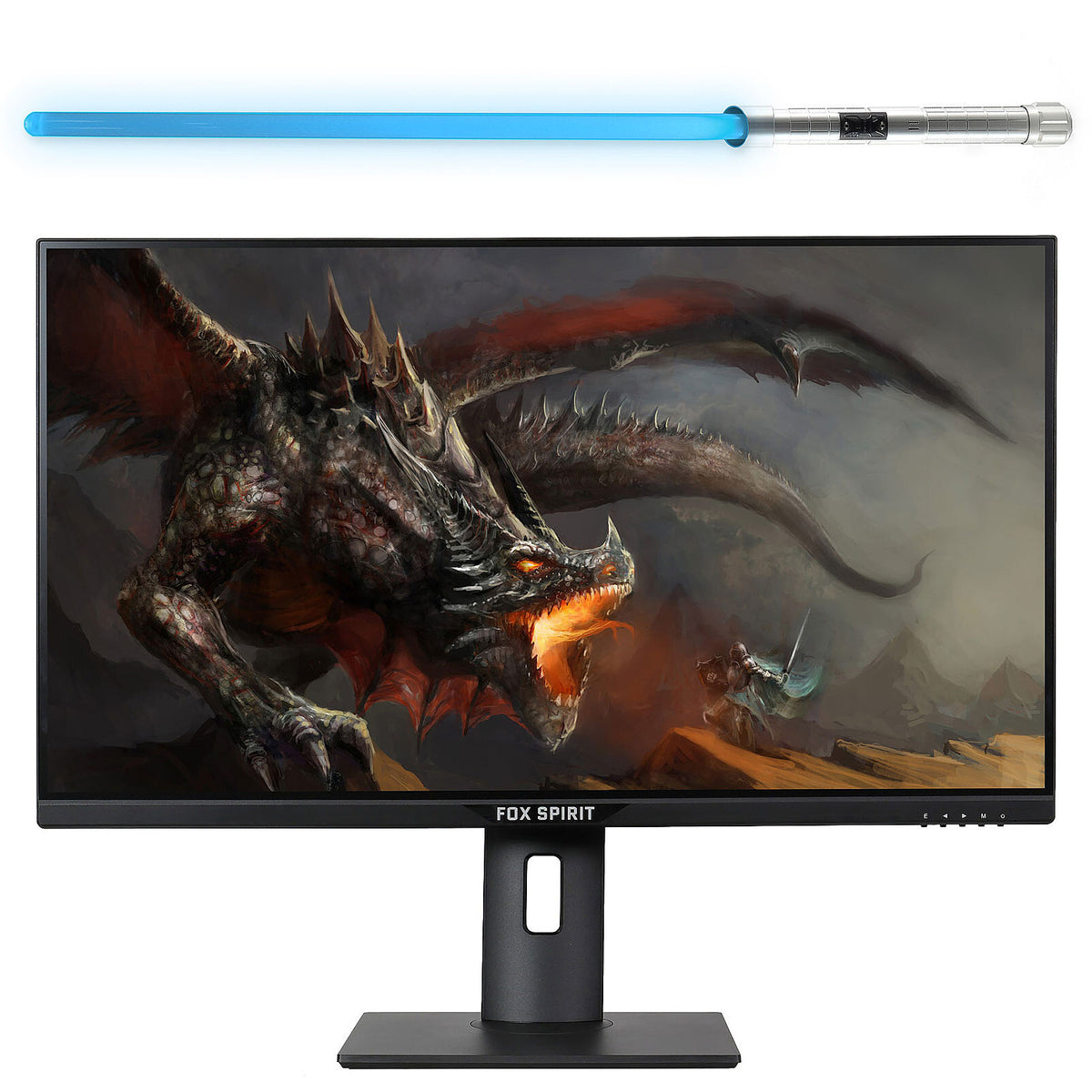 PGK PGKFox Spirit 28" LED - 280 The Force Bundle PGKSchermo PC 4K - 3840 x 2160 pixel - 0,5 ms (MPRT) - 16/9 - Fast IPS - HDR