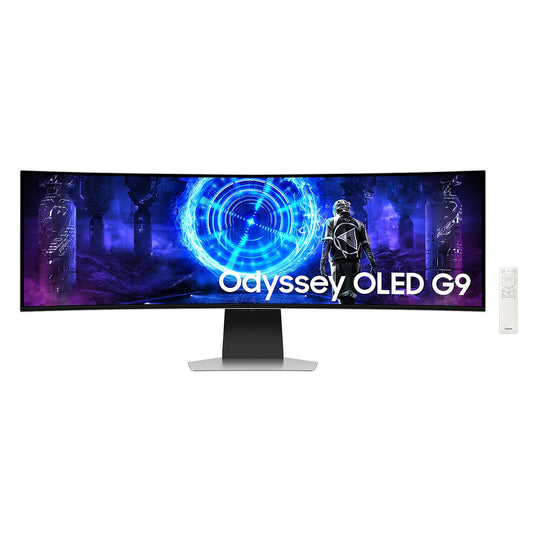 Samsung 49" OLED - Odyssey OLED G9 S49DG954SU Schermo PC Smart TV 5K - 5120 x 1440 pixel - 0,03 ms (da grigio a grigio) - For