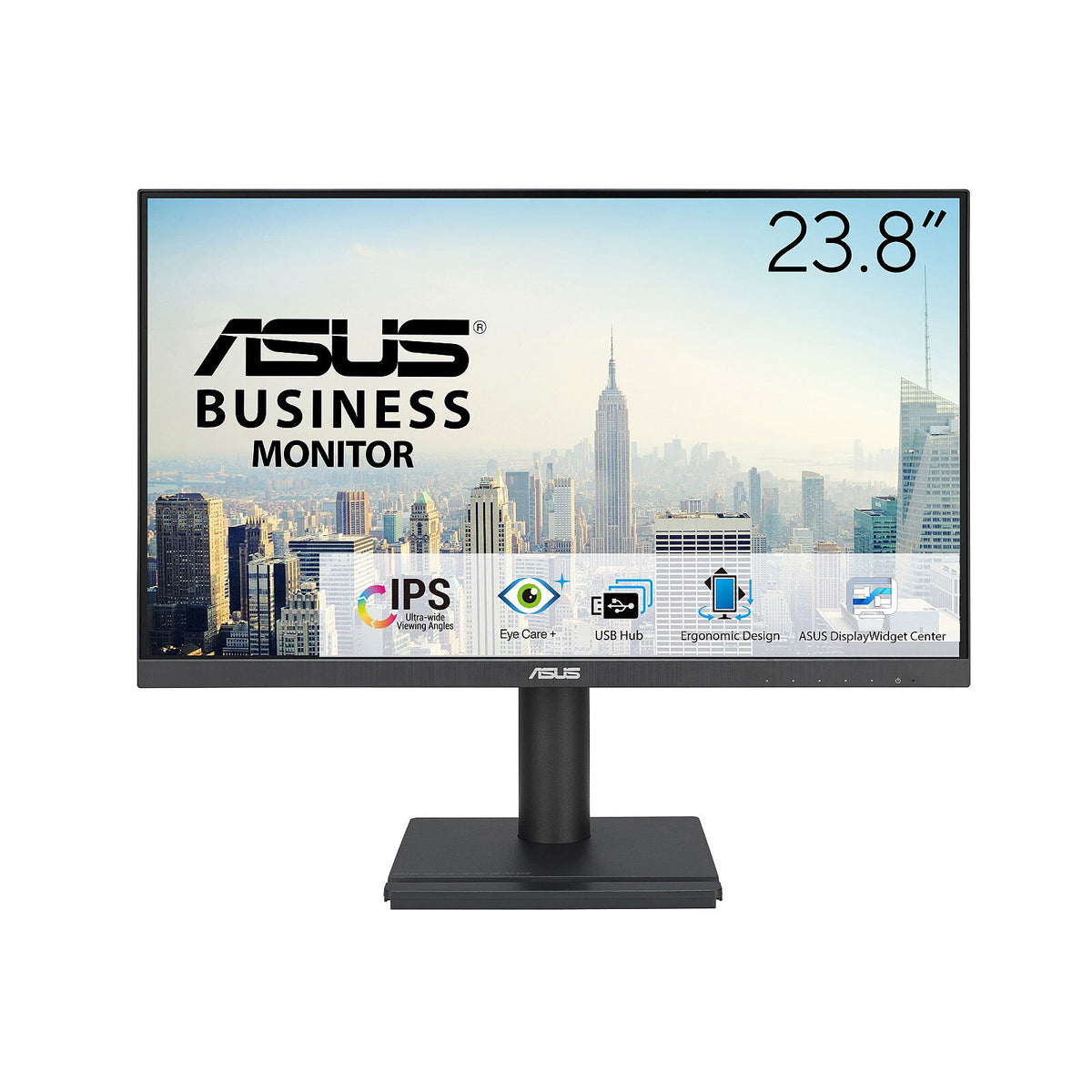 ASUS 23.8" LED - VA24DQFS Monitor PC Full HD 1080p - 1920 x 1080 pixel - 1 ms (MPRT) - 16/9 - Pannello IPS - 100 Hz - Adaptiv