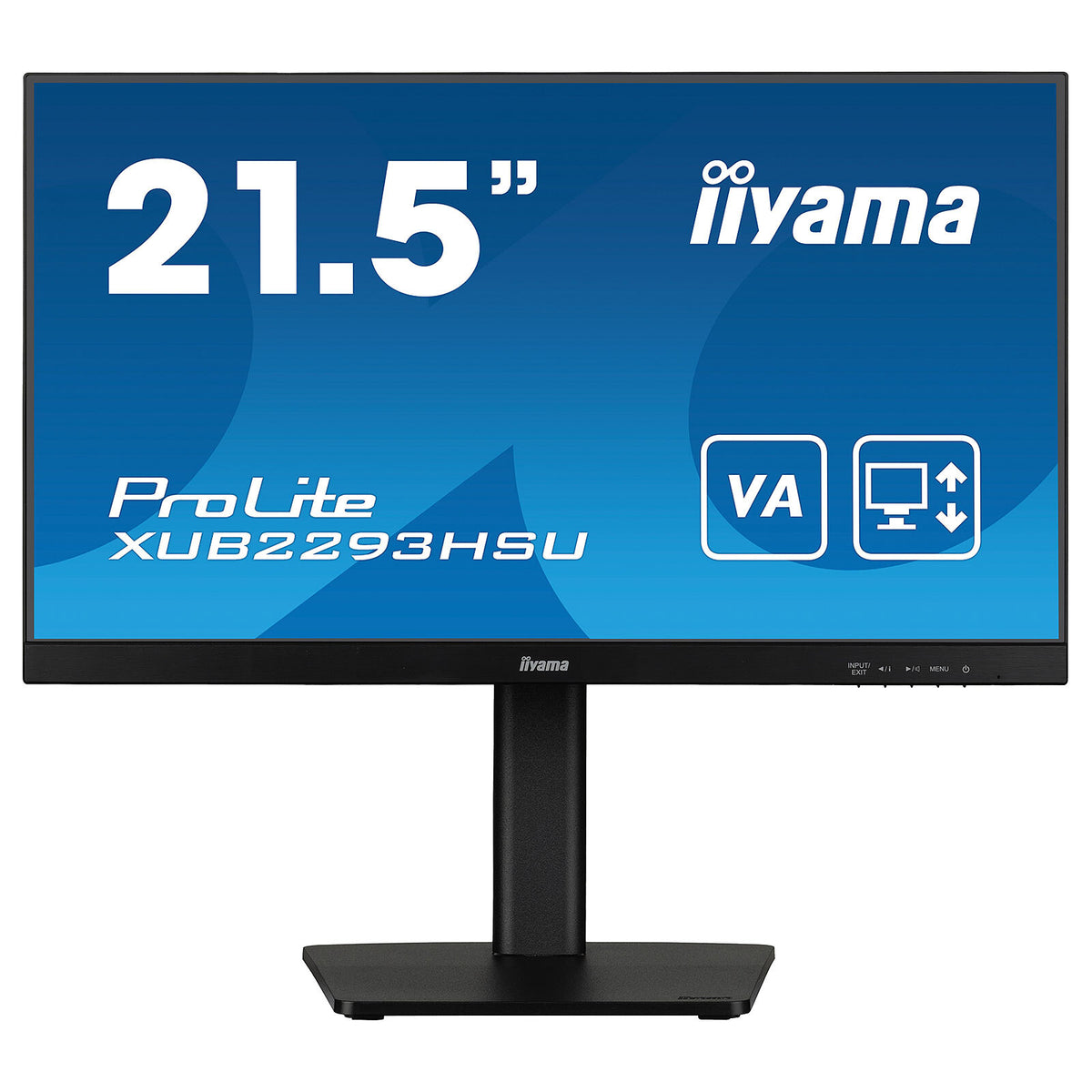 iiyama 21,5" LED - ProLite XUB2293HSU-B7 Monitor PC Full HD 1080p - 1920 x 1080 pixel - 1 ms (MPRT) - 16:9 widescreen - Panne