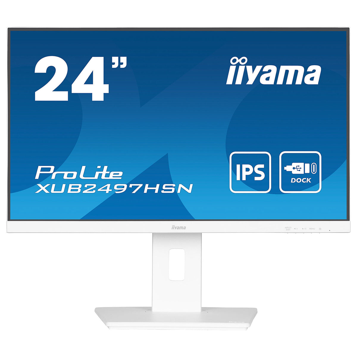 iiyama 23.8" LED - ProLite XUB2497HSN-W2 Monitor PC Full HD 1080p - 1920 x 1080 pixel - 1 ms (MPRT) - 16:9 widescreen - Panne