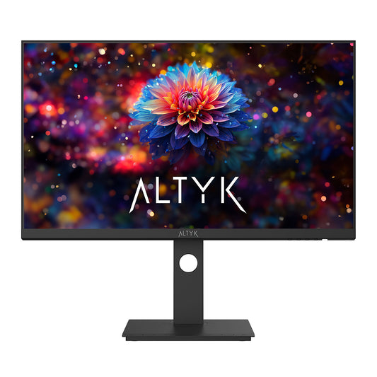 Altyk 27" LED - AQ27 Monitor PC 2.5K - 2560 x 1440 pixel - 6 ms (OD) - formato 16:9 - pannello AH-VA - HDR10 - Adaptive-Sync 