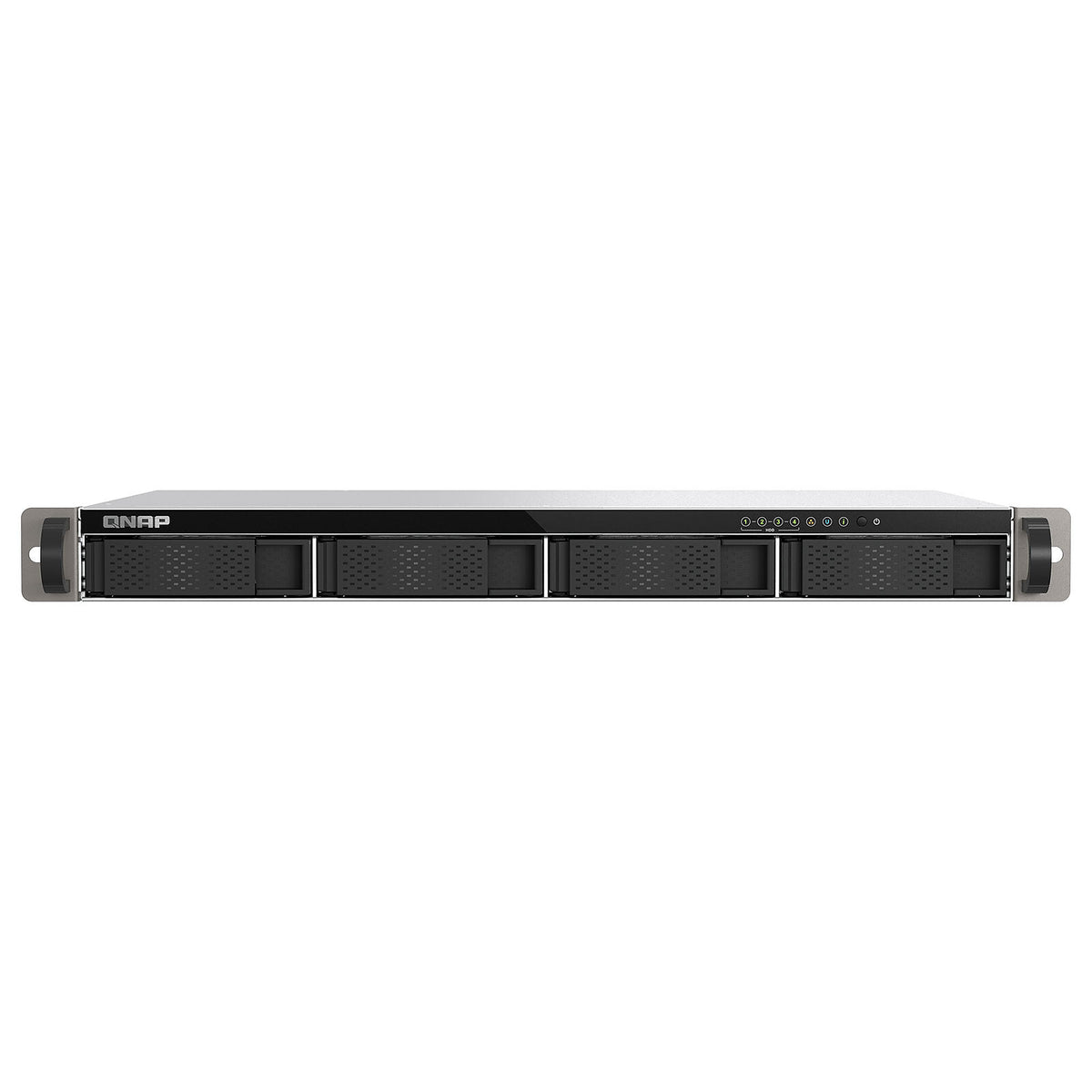 QNAP TS-433eU Server NAS 1U a 4 alloggiamenti - ARM Cortex A55 - 4 GB di RAM - Doppia LAN 2,5 GbE (senza disco rigido) 