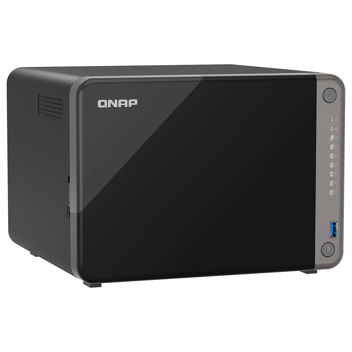 QNAP TS-AI642-8G Server NAS a 6 vani con 8 GB di RAM e processore 8-Core ARM Cortex a 64 bit (senza disco rigido)
