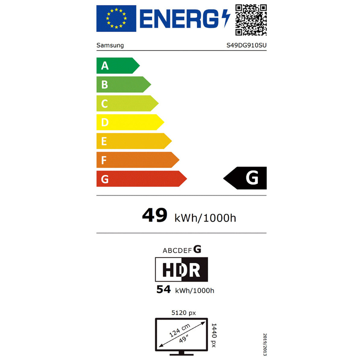 Samsung 49" OLED - Odyssey OLED G9 G91SD S49DG910SU economico