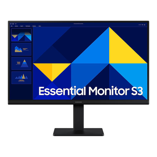 Samsung 24" LED - S24D300GAU Monitor PC Full HD 1080p - 1920 x 1080 pixel - 5 ms (da grigio a grigio) - 16/9 - Pannello IPS -