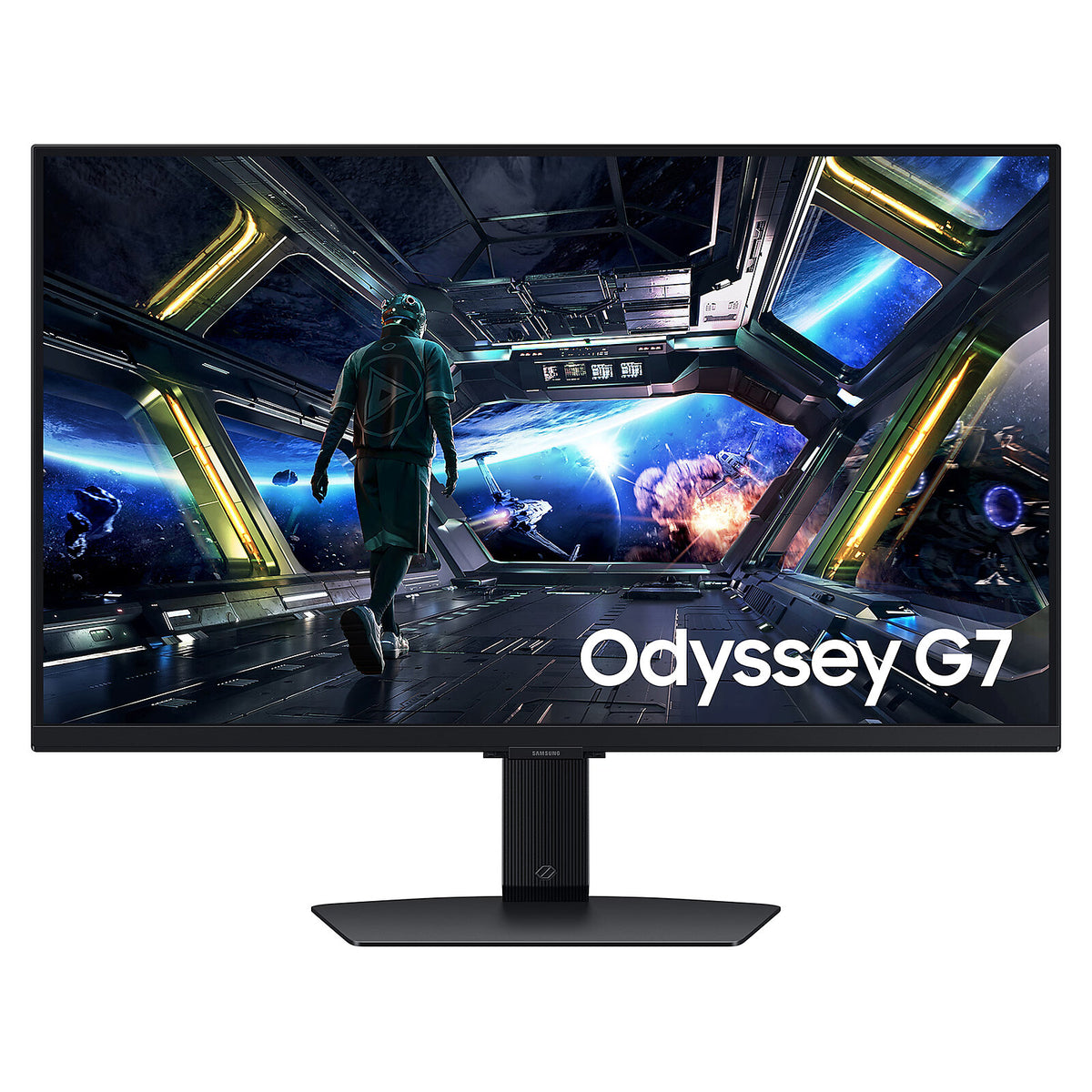 Samsung 27" LED - Odyssey G7 S27DG702EU Schermo PC 4K - 3840 x 2160 pixel - 1 ms (da grigio a grigio) - 16/9 - Pannello IPS -