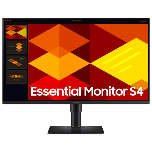 Samsung 27" LED - S27D402GAU Schermo PC Full HD 1080p - 1920 x 1080 pixel - 5 ms (da grigio a grigio) - 16/9 - Pannello IPS -