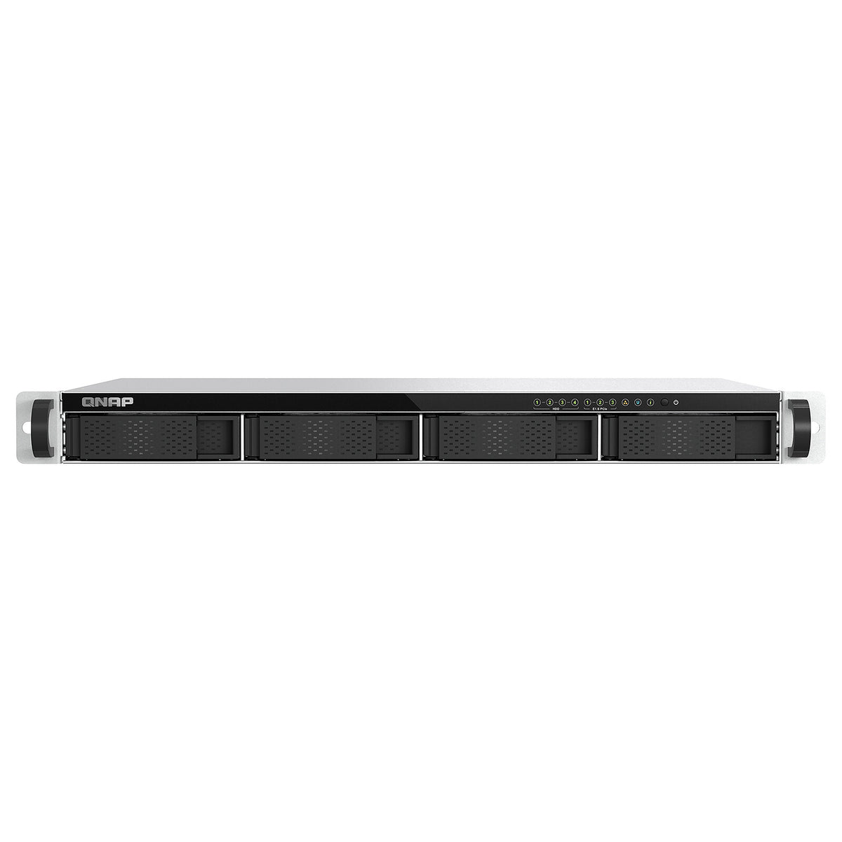 QNAP TS-h765eU-8G Server NAS professionale a 4 alloggiamenti - 8 GB DDR5 Intel Atom x7405C - LAN 2,5 GbE (senza disco rigido)