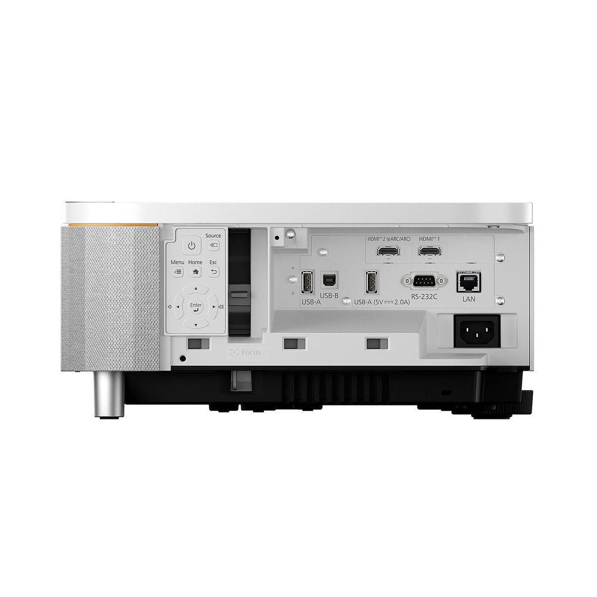 Epson EH-QS100W Bianco + Oray ALR Series 2 Motorised Upscaling 120" economico