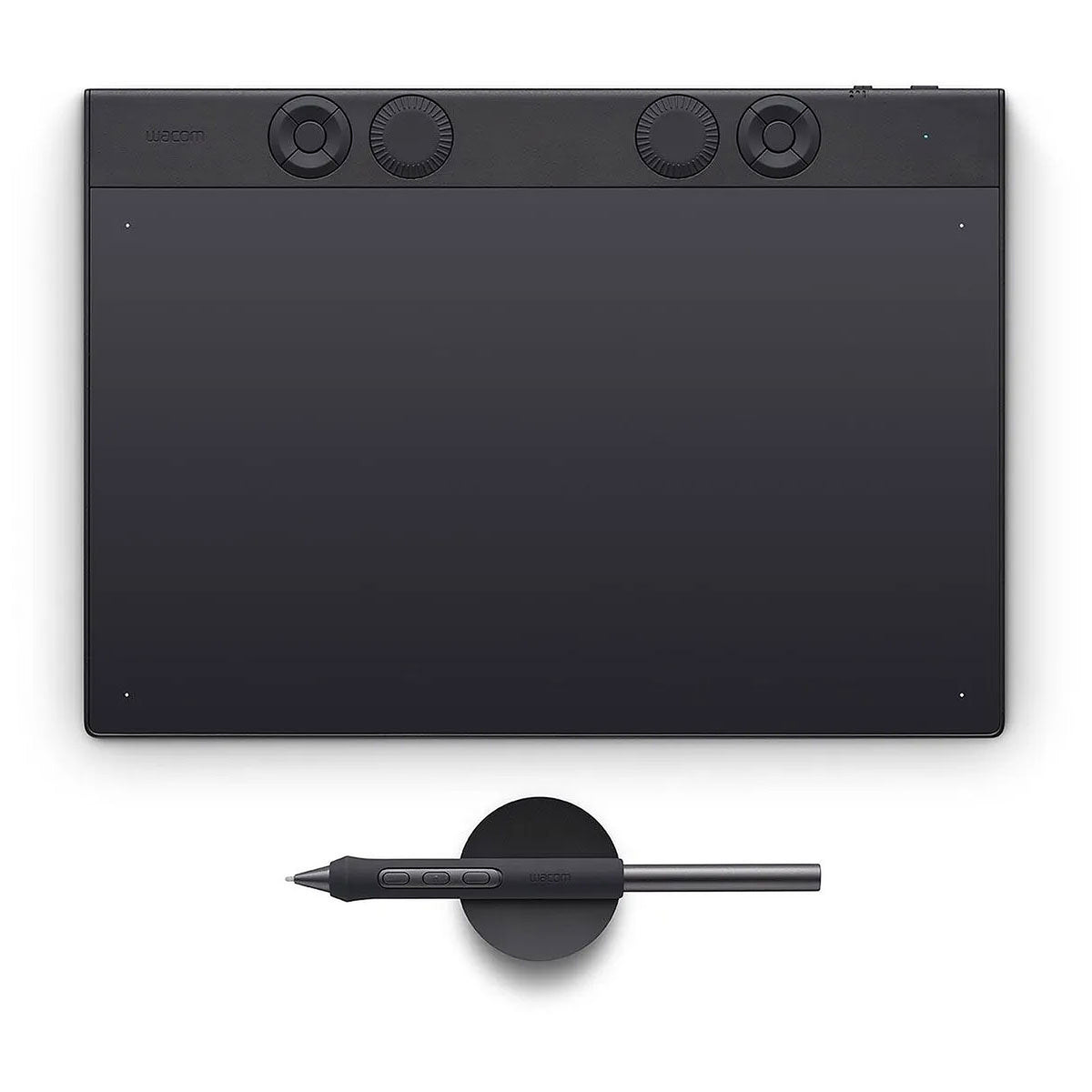 Wacom Intuos Pro Medium (PTK670K0B) Tavoletta grafica professionale con Pro Pen 3 e pen rest (PC / Mac)