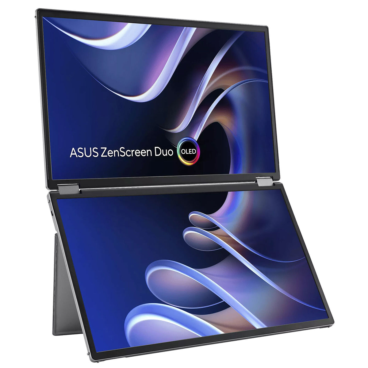 ASUS 2x 14" ZenScreen Duo OLED MQ149CD Display PC 2x 1920 x 1200 pixel - 1 ms (scala di grigi) - formato 16:9 - pannello OLED