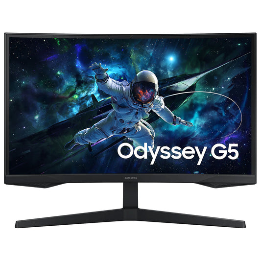 Samsung 32" LED - Odyssey G5 S32CG552EU Display PC 2.5K - 2560 x 1440 pixel - 1 ms (MRPT) - 16/9 - Pannello VA curvo - 165 Hz