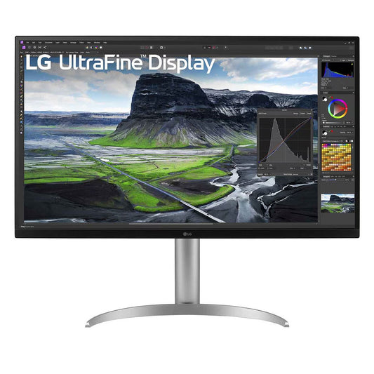 LG 32" LED UltraFine 32UQ850V-W Schermo PC 4K - 3840 x 2160 pixel - 5 ms (da grigio a grigio) - 16/9 - Pannello IPS - HDR 400