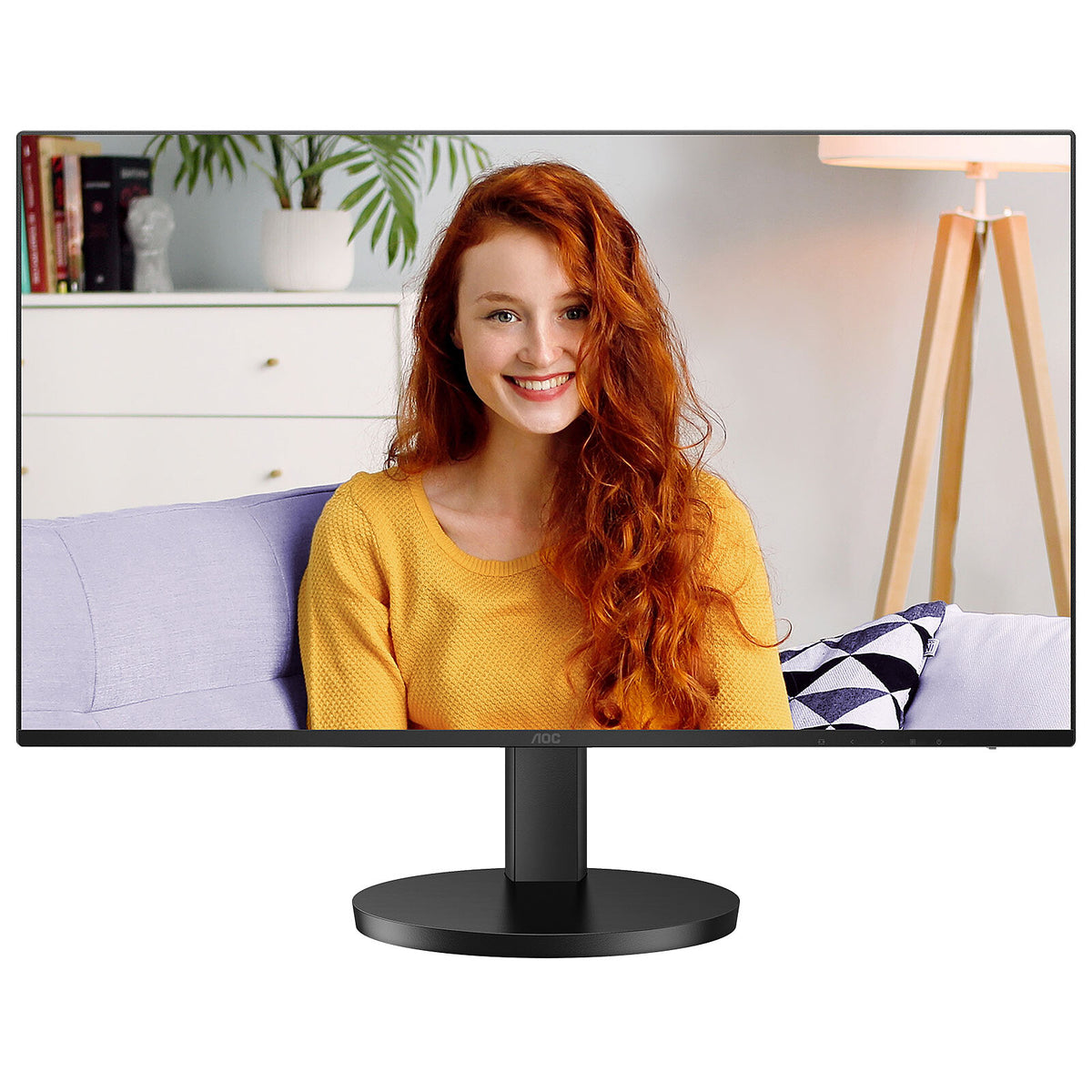AOC 27" LED - 27B3CF2 Monitor PC Full HD 1080p - 1920 x 1080 pixel - 1 ms (MPRT) - 16/9 - Pannello IPS - 100 Hz - Adaptive Sy