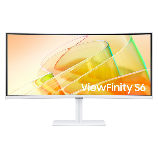 Samsung 34" LED - ViewFinity S6 S34C650TAU Monitor PC UltraWide WQHD - 3440 x 1440 pixel - 5 ms (da grigio a grigio) - 21/9 -