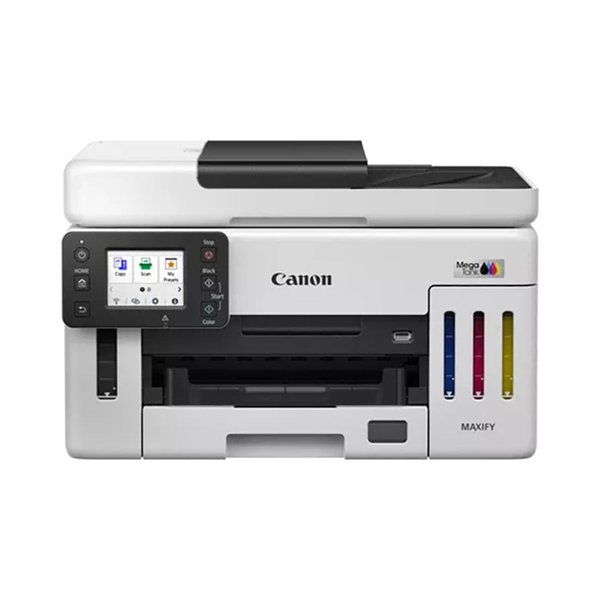 Canon MAXIFY GX6150 Stampante multifunzione a colori a getto d'inchiostro 3-in-1 con serbatoi d'inchiostro ricaricabili (USB 