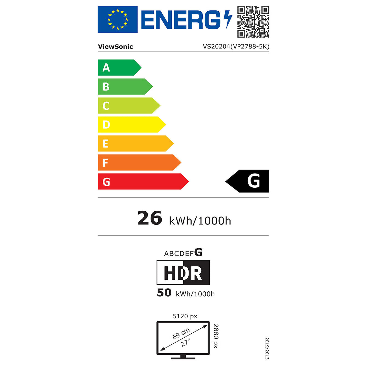 ViewSonic 27" LED - ColorPro VP2788-5K economico
