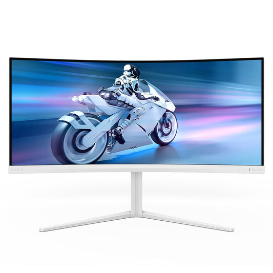 Philips 34" LED - Evnia 34M2C5501A/00 Monitor PC UltraWide WQHD - 3440 x 1440 pixel - 1 ms (da grigio a grigio) - Formato 21/