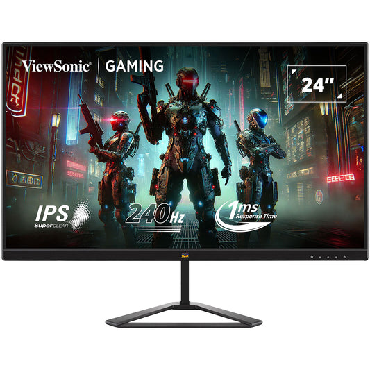 ViewSonic 24" LED - VX2479A-HD-PRO Monitor PC Full HD - 1920 x 1080 pixel - 1 ms (MPRT) - 16/9 - Pannello IPS - HDR10 - 240 H