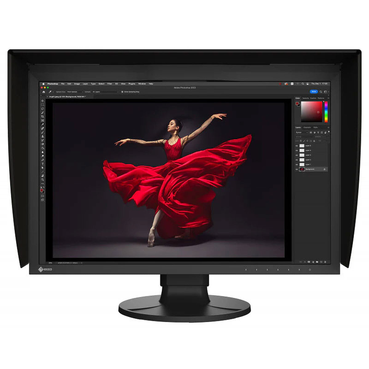 EIZO 24" LED - ColorEdge CG2400S Monitor PC Full HD 1080p - 1920 x 1200 pixel - 11 ms (da grigio a grigio) - formato 16/10 - 