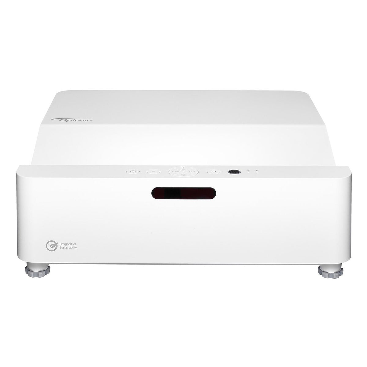 Optoma ZK420UST Proiettore laser DLP 4K UHD - Full 3D - HDR/HLG - 4200 Lumen con ottica ultra corta, 2 ingressi HDMI, Ethernet e altoparlante integrato da 15W