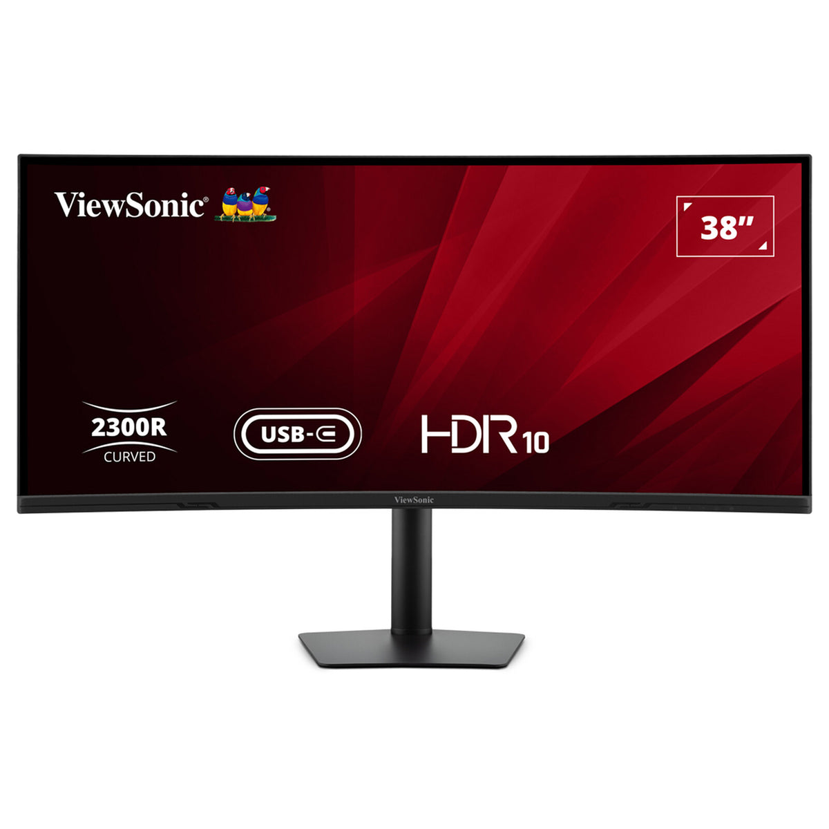 ViewSonic 38" LED - VA3820C Monitor PC WQHD UltraWide - 3840 x 1600 pixel - 5 ms (da grigio a grigio) - 21/9 - Pannello IPS c