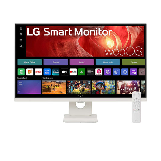 LG 27" LED - 27U731SA-W Monitor PC 4K - 3840 x 2160 pixel - 5 ms (da grigio a grigio) - 16/9 - Pannello IPS - HDR10 - HDMI/US