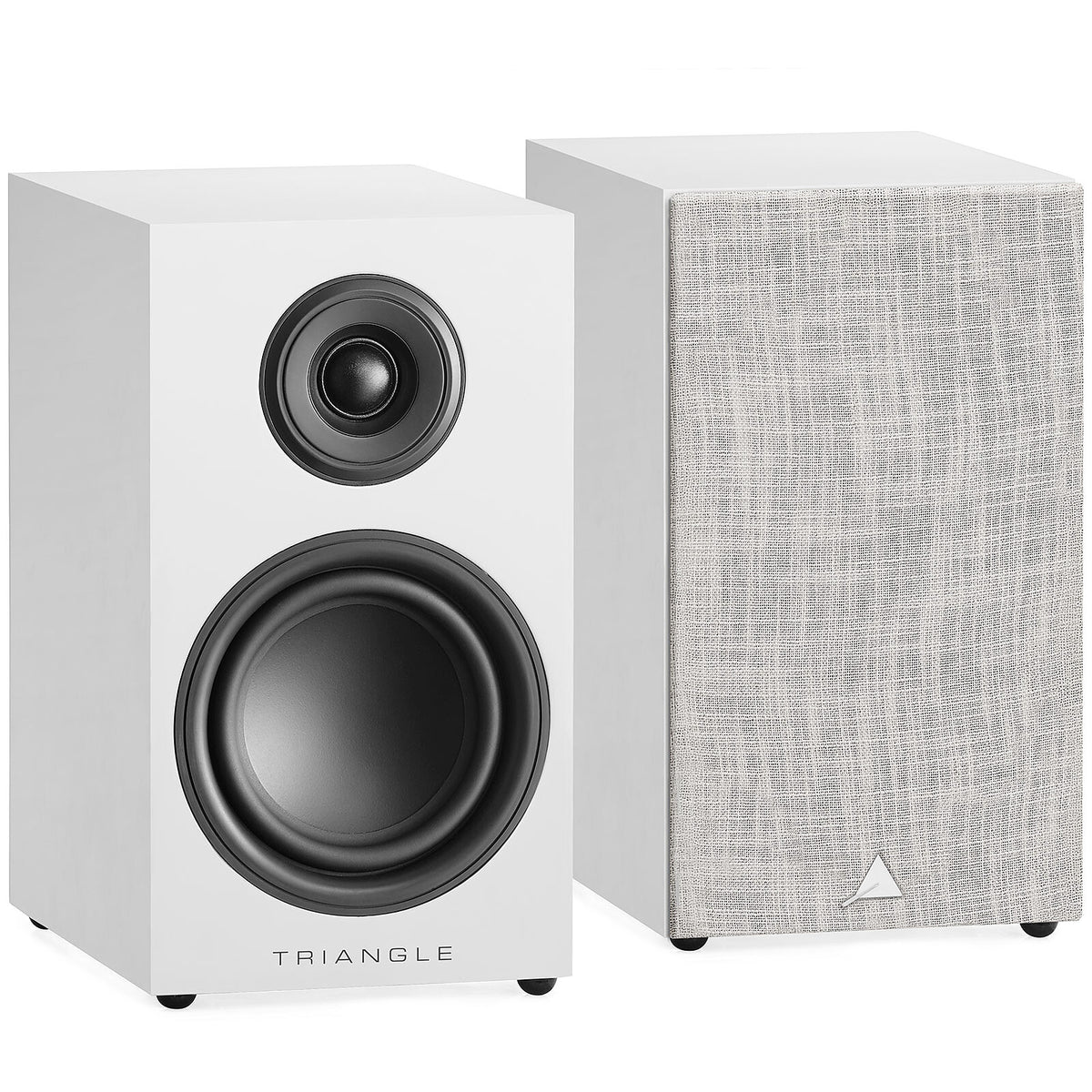 Triangle Elara LN01 Frosted White Diffusore da scaffale bass reflex compatto da 50W (coppia)