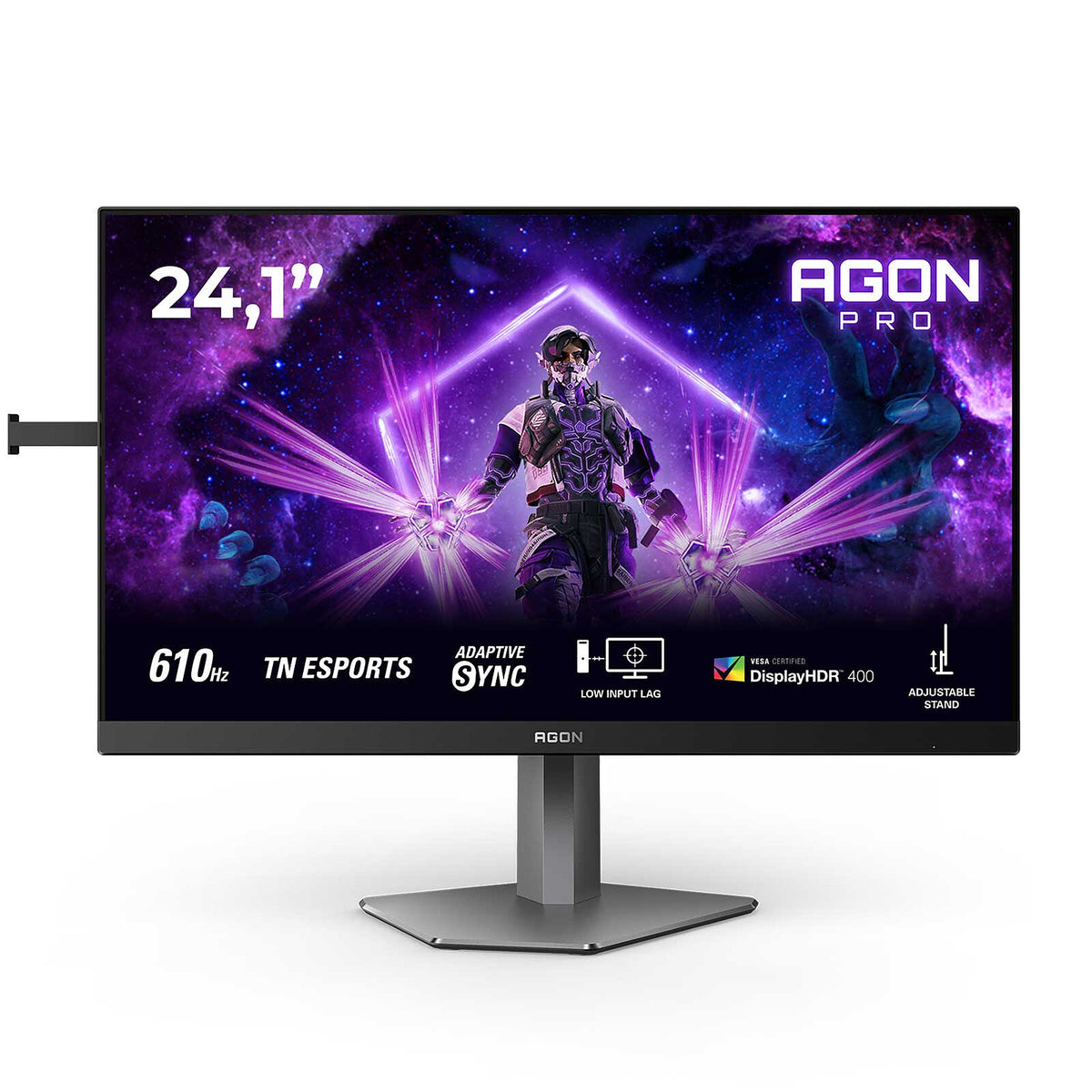 AOC 24.1" LED - AGON PRO AG246FK6 Monitor PC Full HD - 1920 x 1080 pixel - 0,5 ms (MPRT) - 16/9 - Pannello TN Ultra-Fast - HD