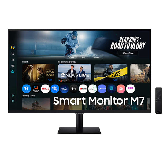 Samsung 32" LED - Smart Monitor M7 S32FM702UU Schermo PC 4K - 3840 x 2160 pixel - 4 ms (da grigio a grigio) - 16/9 - Pannello