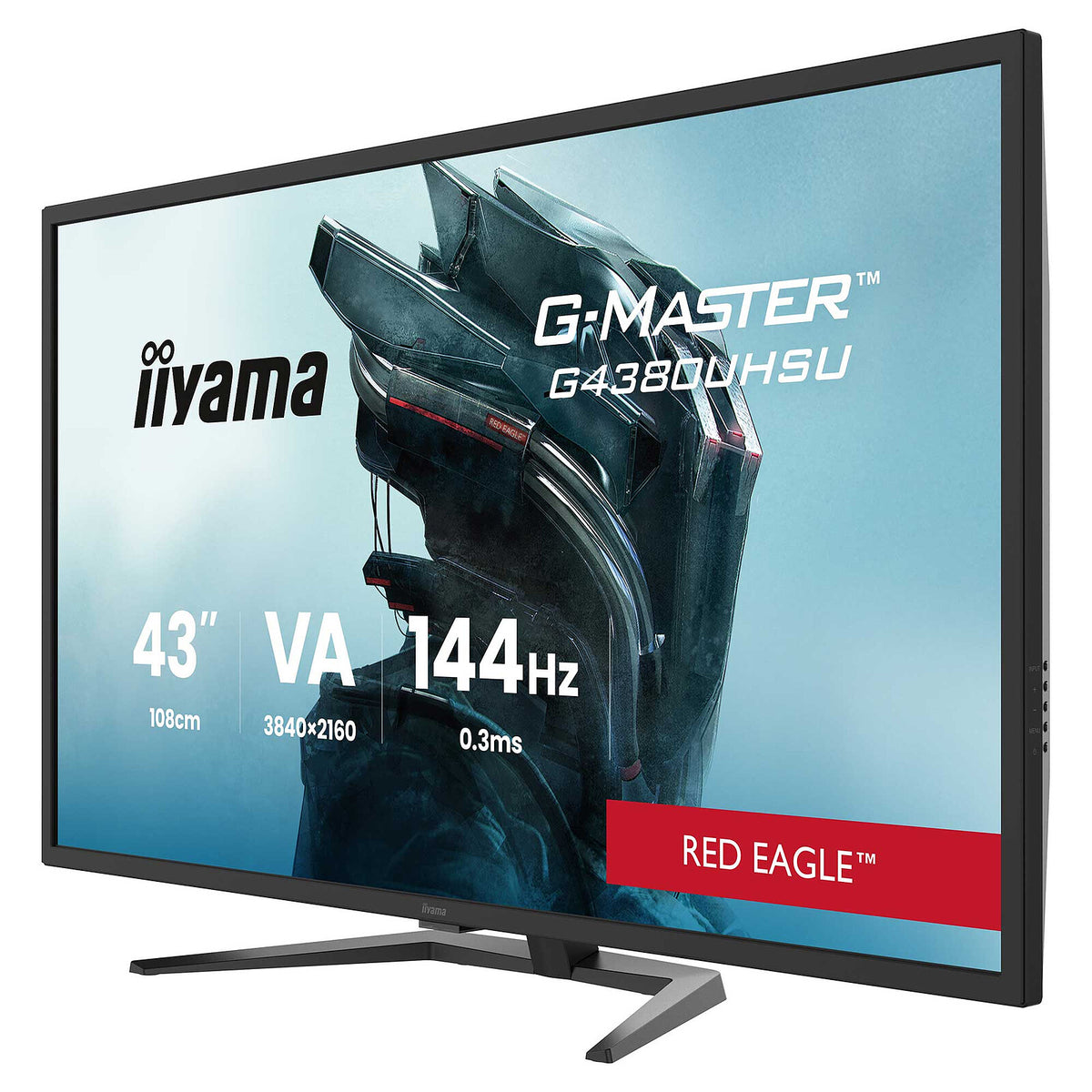 Nota iiyama 42.5" LED - G-MASTER G4380UHSU-B2 Red Eagle