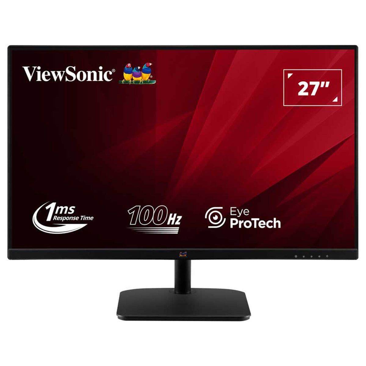 ViewSonic 27" LED - VA2732-H-2 Monitor PC Full HD 1080p - 1920 x 1080 pixel - 1 ms (MPRT) - 16:9 - Pannello IPS - 100 Hz - HD