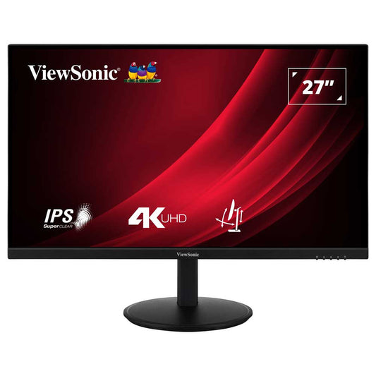 ViewSonic 27" LED - VG2708-4K Monitor PC 4K - 3840 x 2160 pixel - 4 ms (da grigio a grigio) - 16/9 - Pannello IPS - HDR10 - H