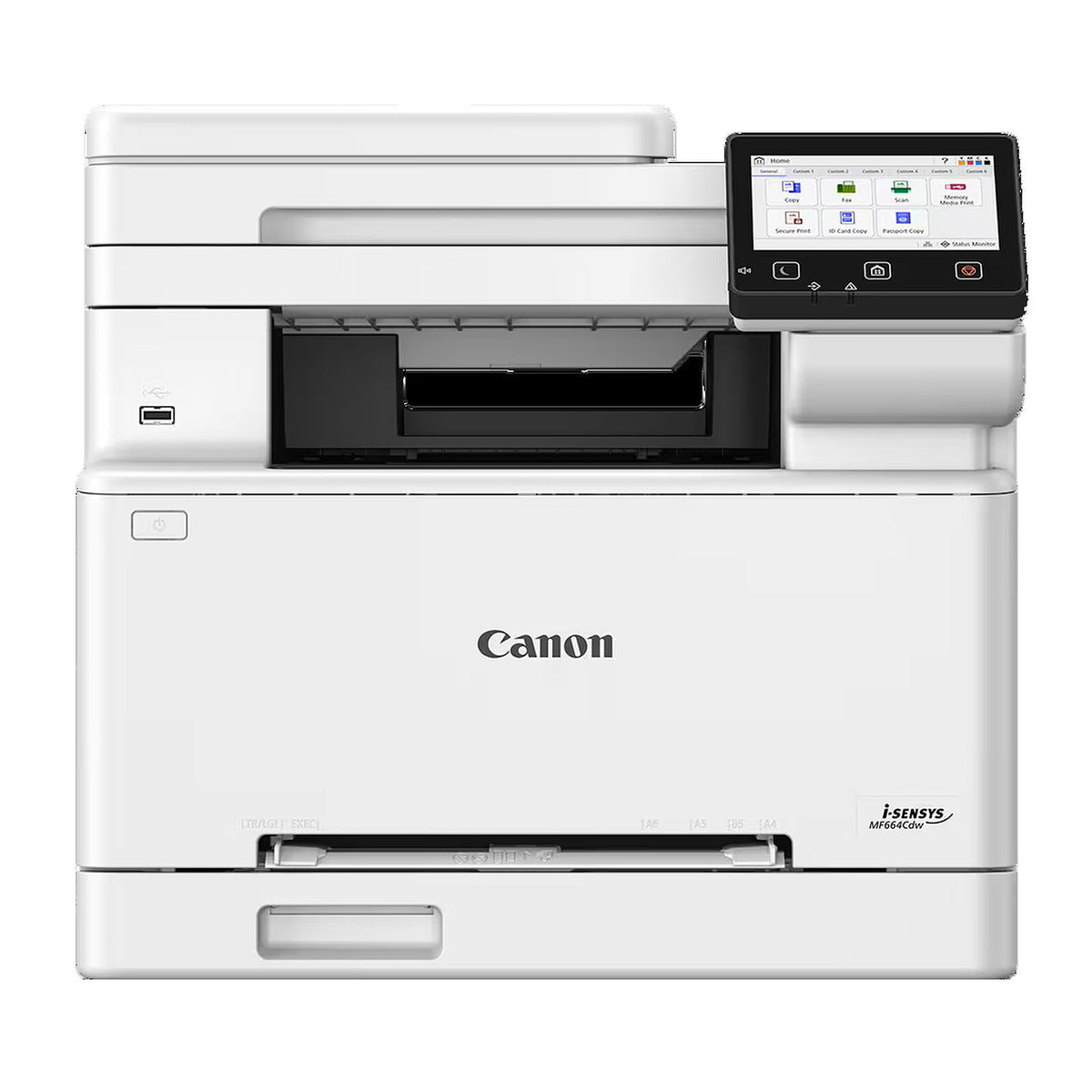 Canon i-SENSYS MF664Cdw Stampante multifunzione laser a colori A4 3-in-1 (USB 2.0/Wi-Fi/Ethernet)