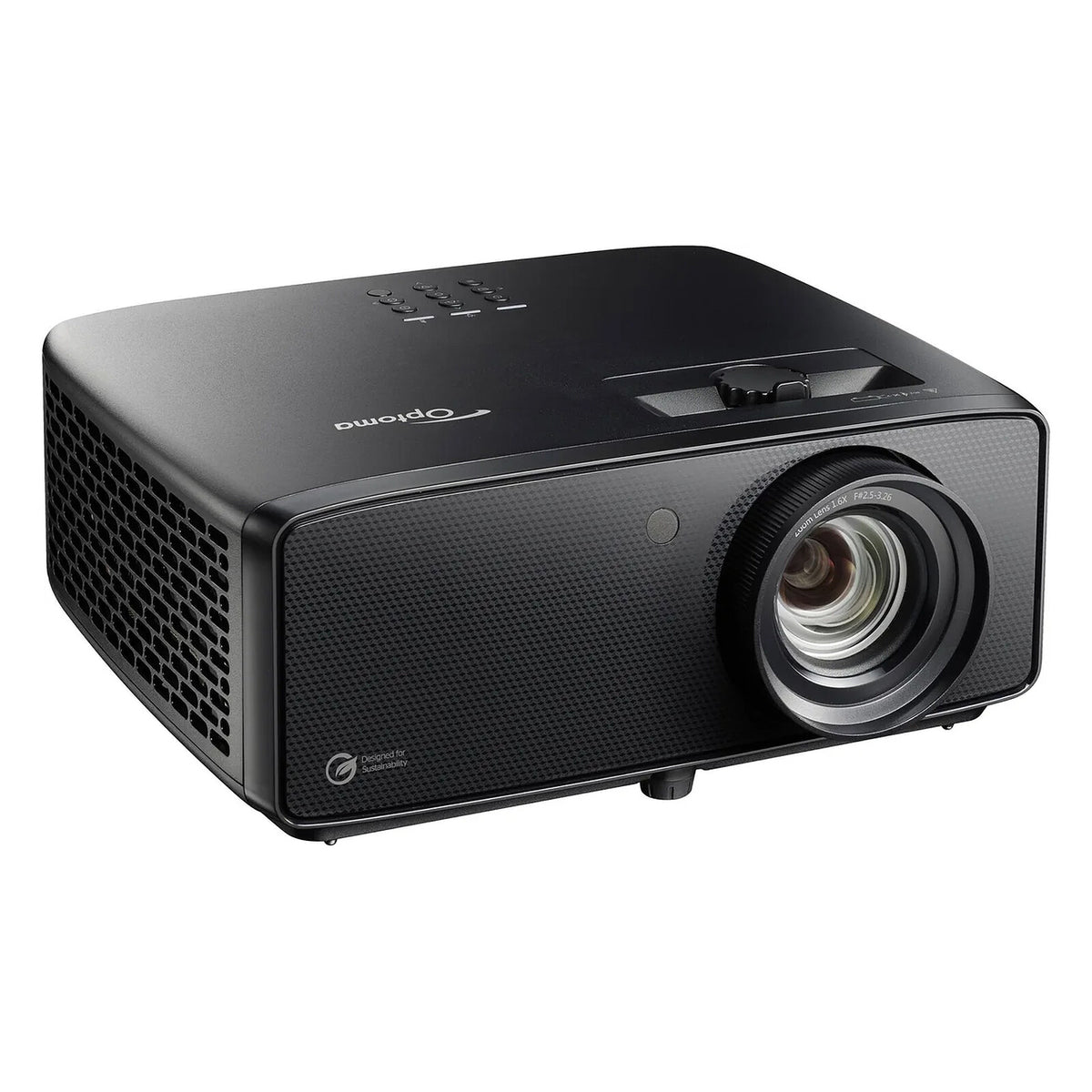 Optoma UHZ58LV Proiettore laser DLP 4K UHD 3D Ready - 3000 Lumen - Dolby Vision/HDR10+/HLG - Input lag 8,5 ms - HDMI/USB/Ethernet - Altoparlante integrato da 15 Watt