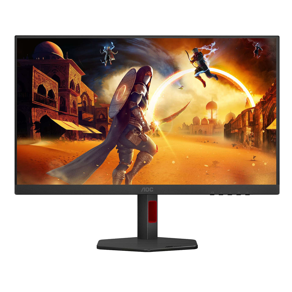 AOC 27" LED - Q27G4SRU Ecran PC 2.5K - 2560 x 1440 pixel - 1 ms (grigio a grigio) - 16/9 - Pannello Fast IPS - 320 Hz - VESA 