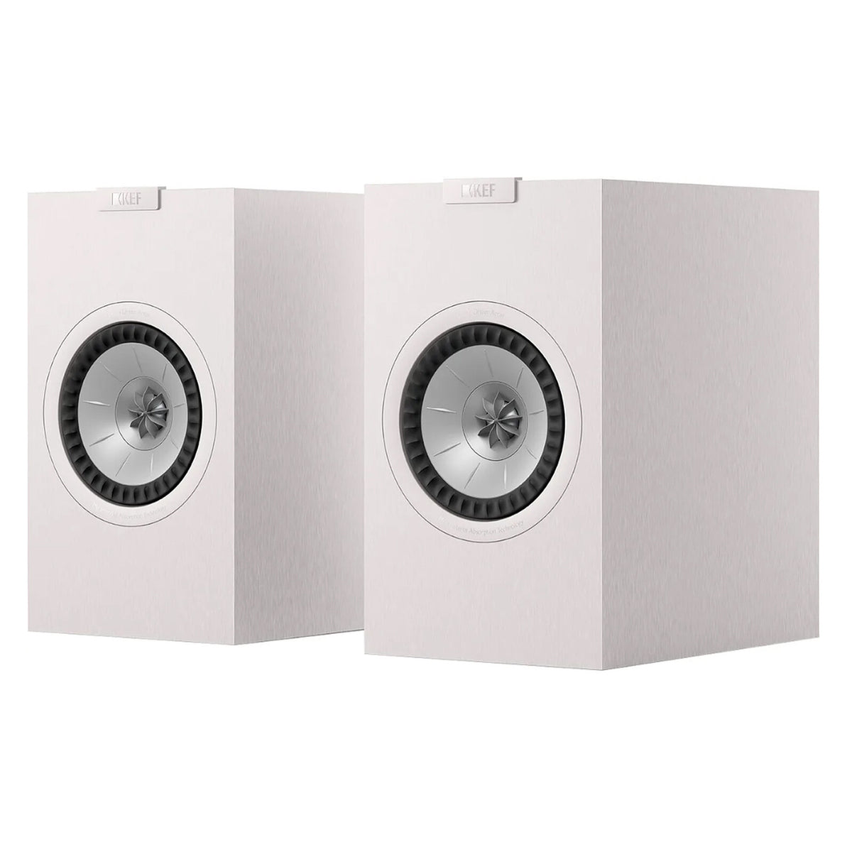 KEF Q1 Meta Satin White Diffusore da scaffale passivo Bass Reflex 150W con tecnologia MAT (coppia)