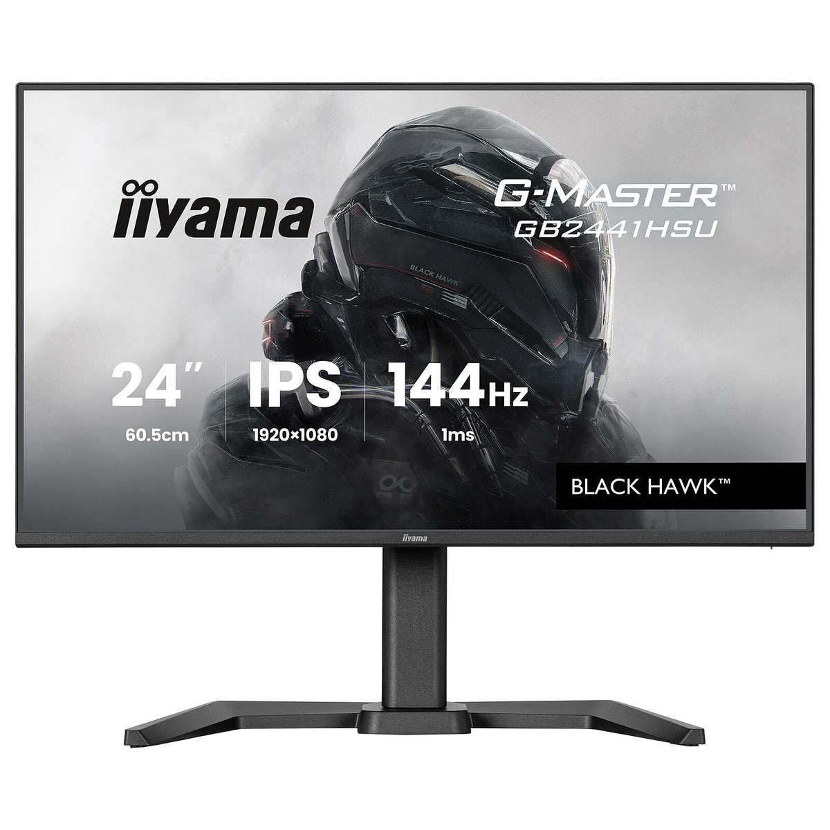 iiyama 23.8" LED - G-Master GB2441HSU-B1 Black Hawk Monitor PC Full HD 1080p - 1920 x 1080 pixel - 1 ms (MPRT) - 16/9 - Panne