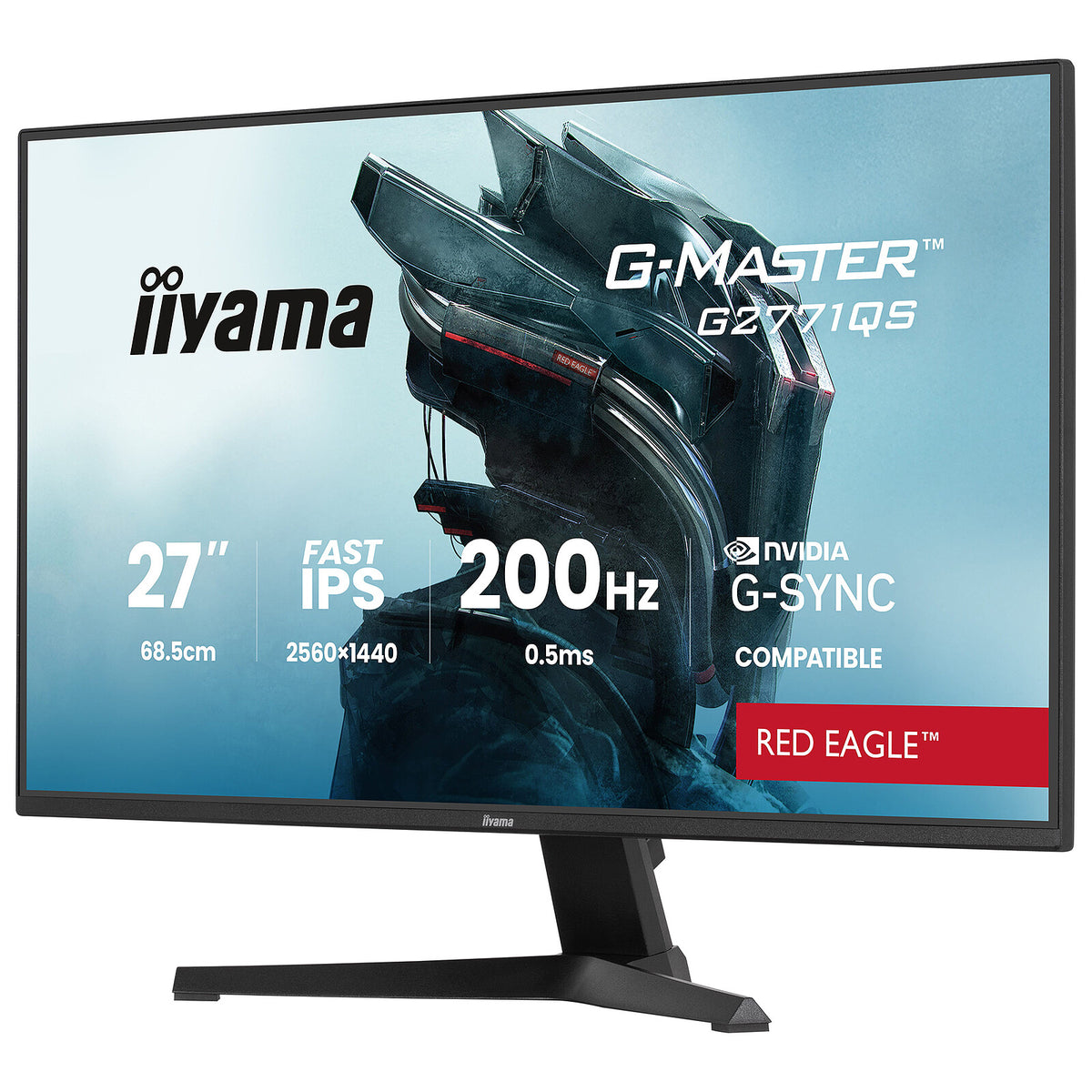 Nota iiyama 27" LED - G-Master G2771QS-B1 Red Eagle