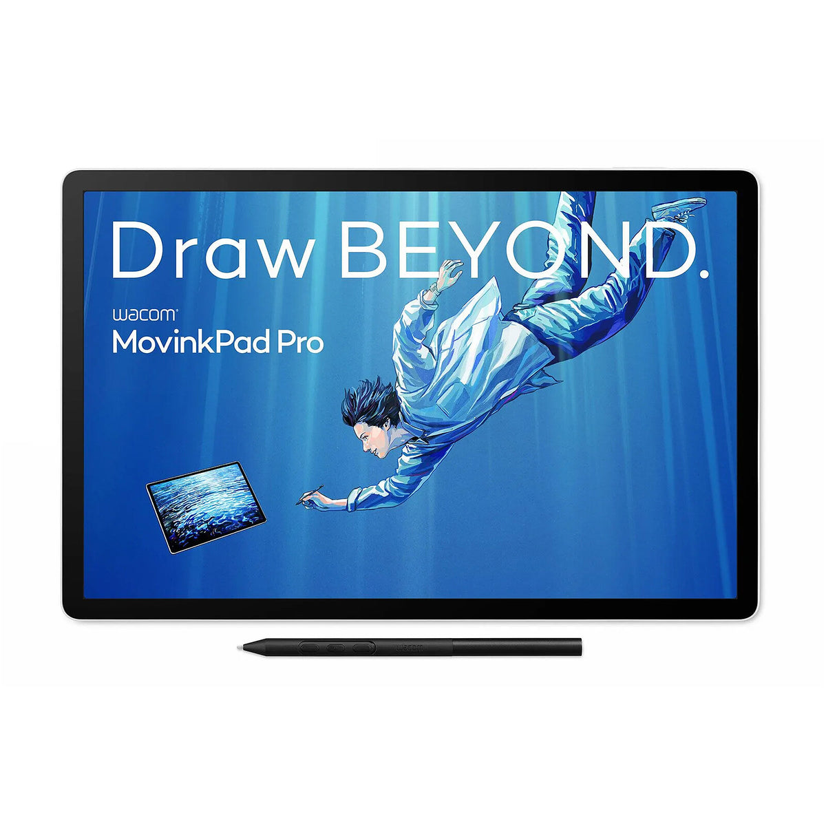 Wacom MovinkPad Pro 14 Tavoletta grafica standalone 12GB 256GB 14" OLED 120Hz Wi-Fi 6E/Bluetooth Android 15