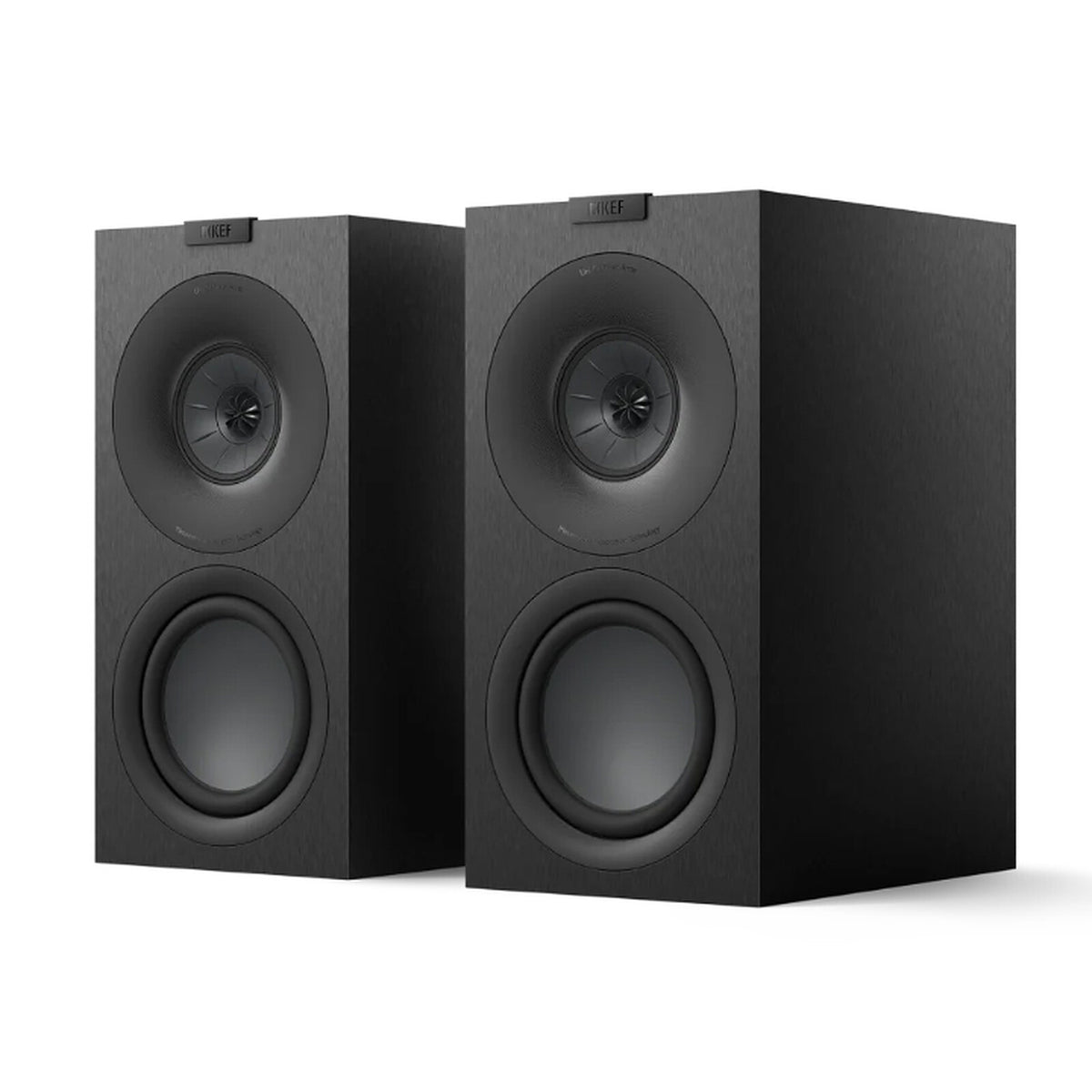 KEF Q Concerto Meta Satin Black Diffusore da scaffale passivo Bass Reflex da 180W con tecnologia MAT (coppia)