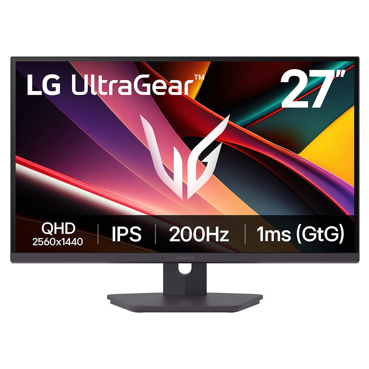 LG 27" LED - UltraGear 27G610A-B Monitor PC 2.5K - 2560 x 1440 pixel - 1 ms (da grigio a grigio) - 16/9 - Pannello IPS - 200 